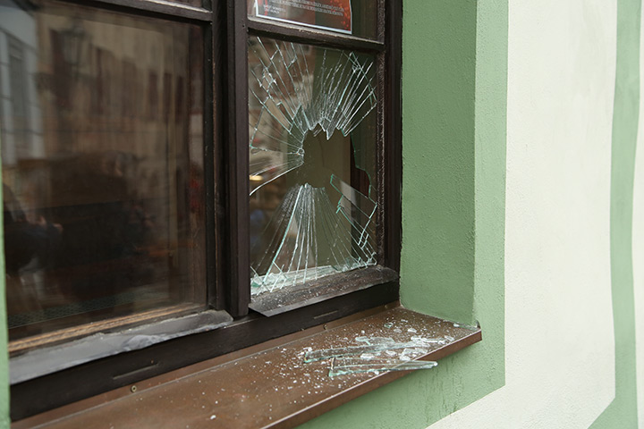A2B Glass are able to board up broken windows while they are being repaired in Dereham.
